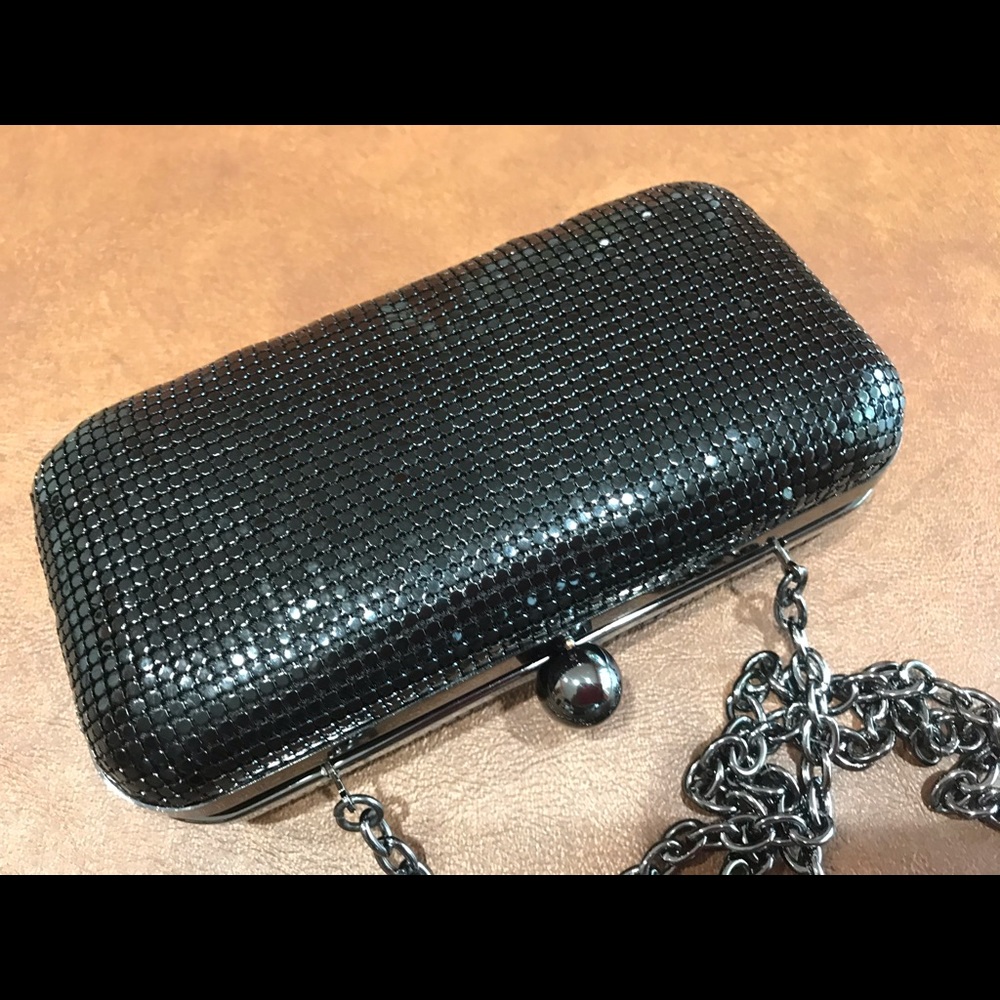 ☀️Women’s Black Lacquer Clutch/ Crossbody
